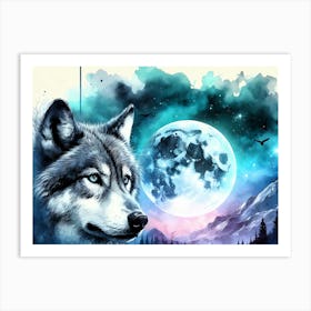 Wild Animal Illustration 222 Art Print