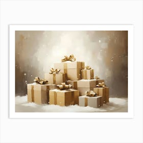 Christmas Presents 2 Art Print