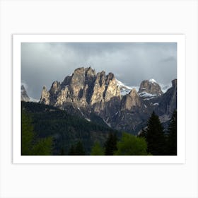 Dolomites Mountains Art Print