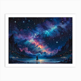 Night Sky 20 Art Print