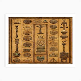 Antiques Art Print