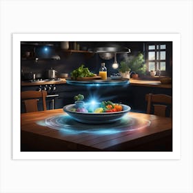 Bowl Of Food Art Print