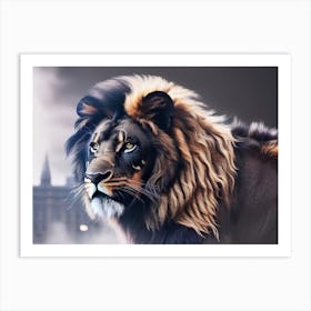 Lion king Art Print