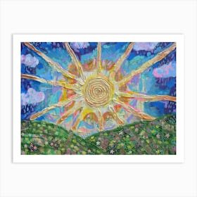 The Sun Art Print