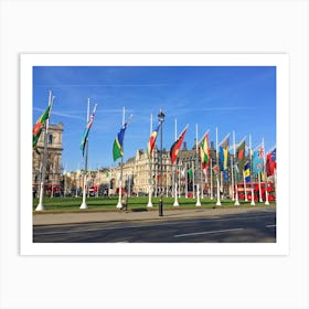 Parliament Square, London, England Art Print