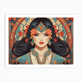 Chinese Woman Art Print