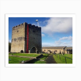 Llangyfelach Church Art Print