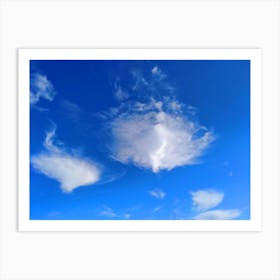 Crazy Clouds In The Sky Art Print