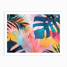 Tropical Leaves 7 Art Print