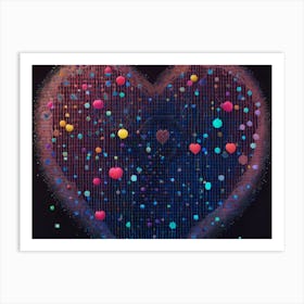 Heart Of Love Art Print