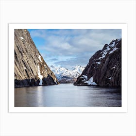 Entrance to Trollfjord, Norway 1 Art Print