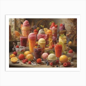 Ice Cream 1 Art Print