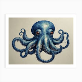 Octopus Art Print