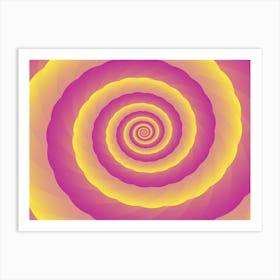 Lollipop Swirl Set 3 Art Print