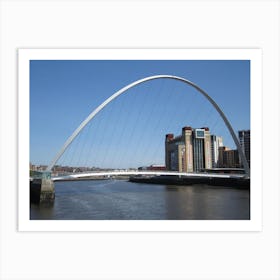 Newcastle bridge Art Print