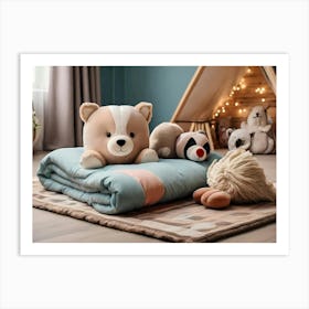 Teddy Bear 2 Art Print