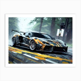 Need For Speed 70 Art Print