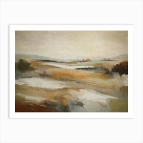 Landscape in Neutral Art Print