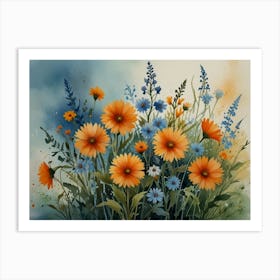 Wildflowers Art Print