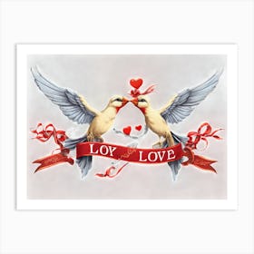 Love And Joy Art Print