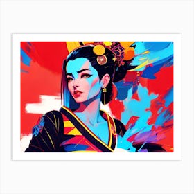 Chinese Woman 7 Art Print