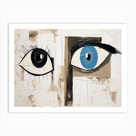 'Eyes' 1 Art Print