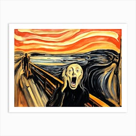 Scream 1 Art Print