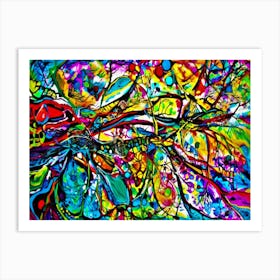 Abstract Lines - Abstract Zone Art Print
