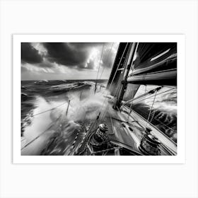 Stormy Seas 4 Art Print