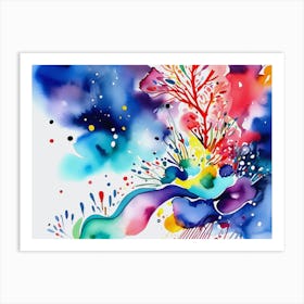 Watercolor Painting 1 Art Print