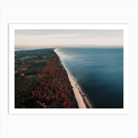 Baltic Coastline Art Print