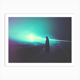 Mysterious Night Light | The Art of Solitude Art Print