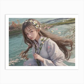 Chinese Girl Art Print