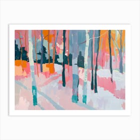 'Snow Forest' Art Print