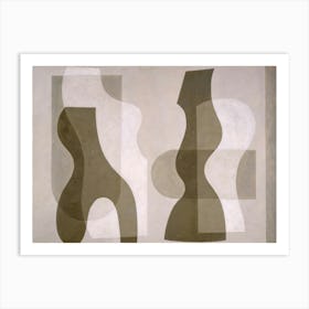Abstract Shapes Art Print
