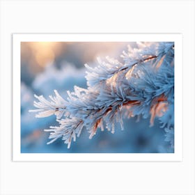 Winter Impressions No 7 Art Print