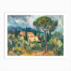 Contemporary Artwork Inspired By Paul Cezanne 3 Art Print