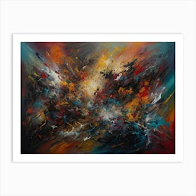 Abstract Painting 14 Art Print