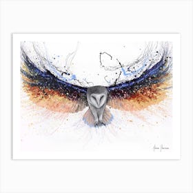 Omnipotent Owl Art Print