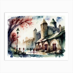 Castle Art Print