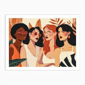 Group Of Women 2 Art Print