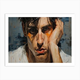 Portrait Of A Young Man Art Print