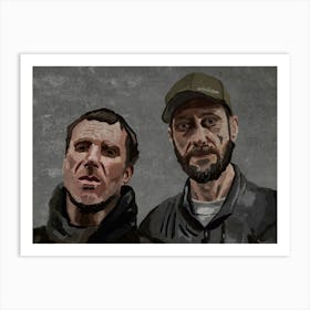 Sleaford Mods Art Print