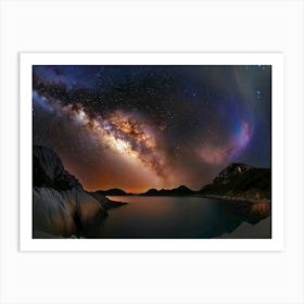 Milky way 1 Art Print