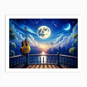 Moonlight Serenade (6) Art Print