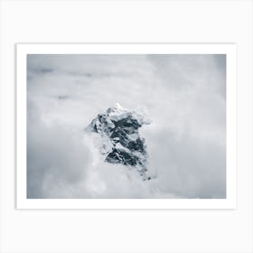 Landscapes Raw 16 Kangtega (Nepal) Art Print