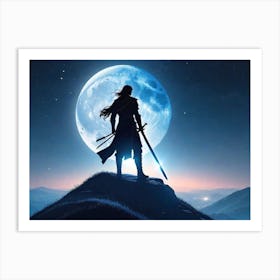 Swordsman Art Print