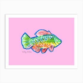 Girly Fish I Art Print