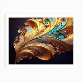 Feather Art Art Print