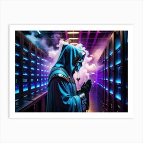 Tech priests prayying to server farms 15 Art Print